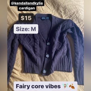 Kendall and Kylie cardigan